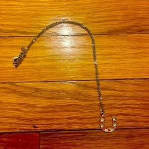 Women’s/girls horseshoe necklace.